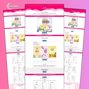 Book Shoop Landing Page